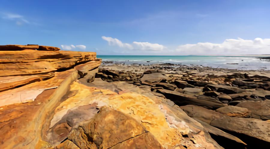 gantheaume beach